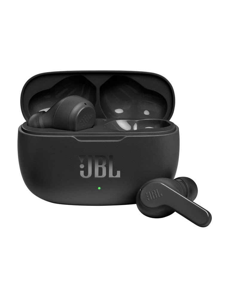 słuchawki bezprzewodowe dokanałowe / jbl wave 200 tws / czarne