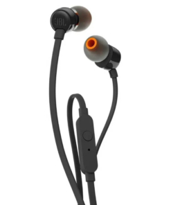 słuchawki przewodowe dokanałowe / jbl t160 / czarne