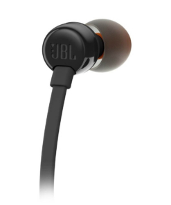 słuchawki przewodowe dokanałowe / jbl t160 / czarne