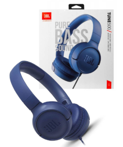 słuchawki przewodowe nauszne / jbl tune 500 / niebieskie