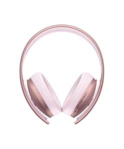 słuchawki sony playstation wireless gold headset / różowe