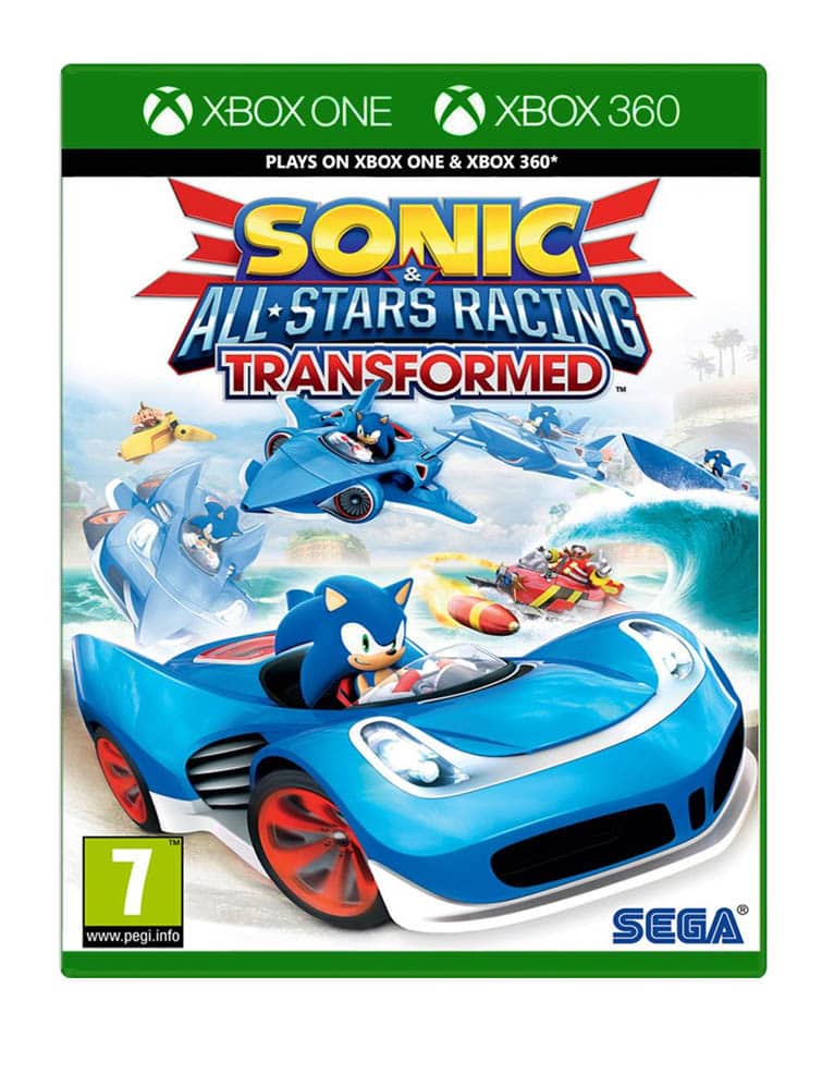 gra xbox 360/xbox one sonic and all stars racing transformed