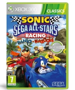 gra xbox 360 sonic and sega all stars racing with banjo kazooie