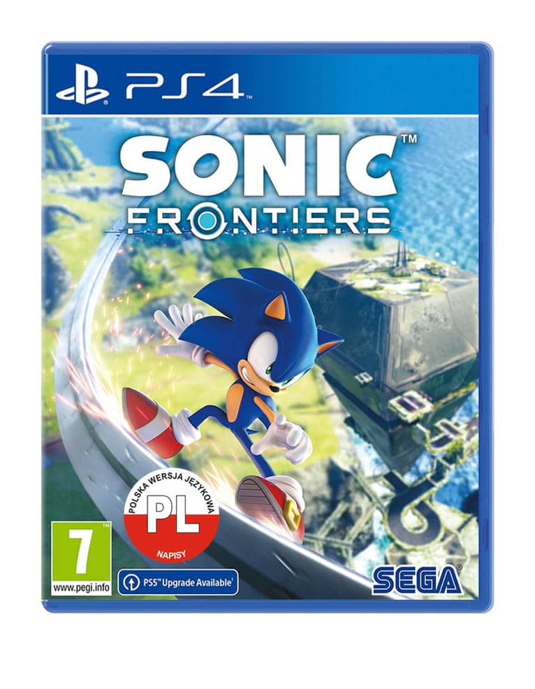 gra ps4 / + ps5 upgrade / sonic frontiers