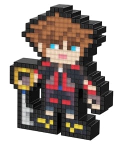 gadżet lampka / figurka pixel pals kingdom hearts sora.