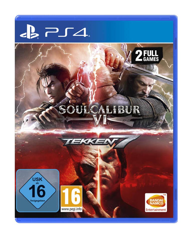 gra ps4 tekken 7 + soul calibur 6