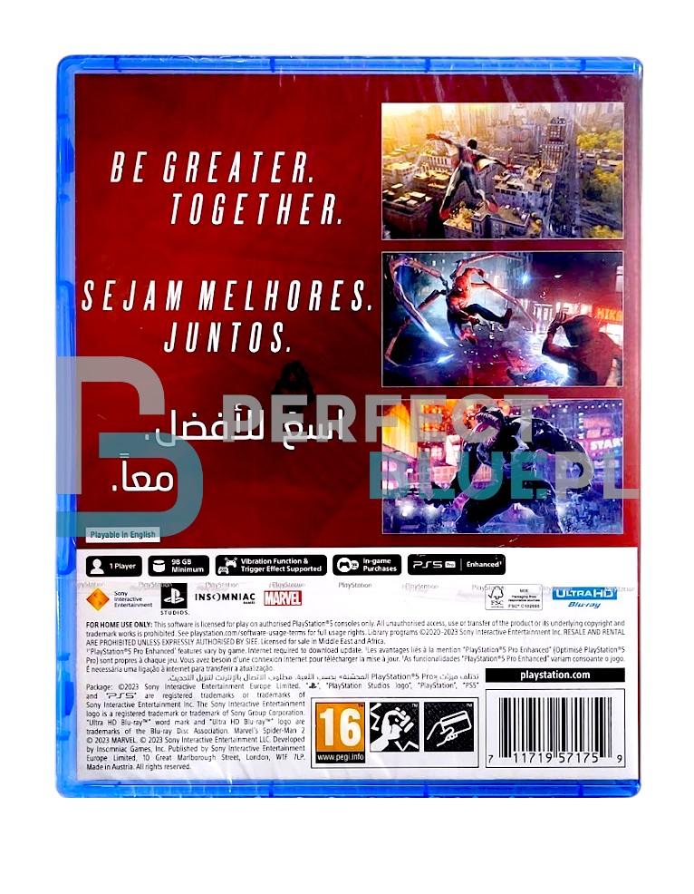 gra ps5 marvel's spider man 2 / en
