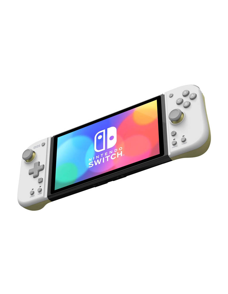 hori kontroler split pad compact / jasny szaro Żółty / nintendo switch