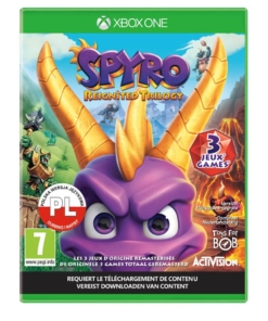 gra xbox one spyro reignited trilogy pl