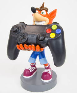 cable guys figurka / stojak na kontroler lub telefon crash bandicoot