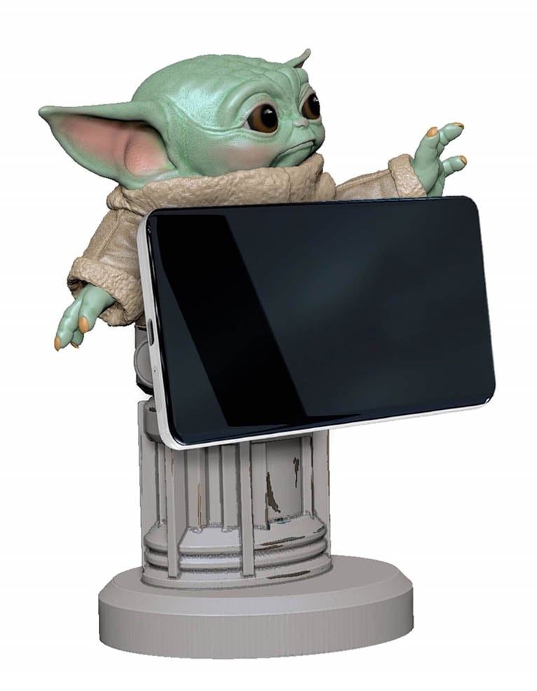 cable guys figurka / stojak na kontroler lub telefon star wars baby yoda