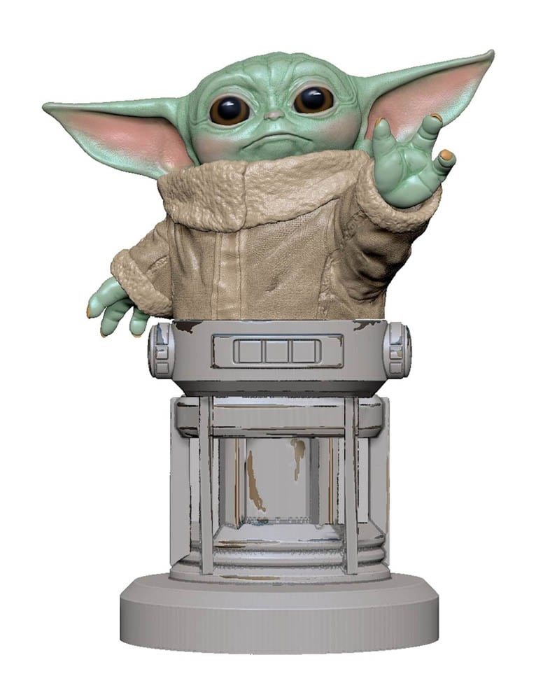 cable guys figurka / stojak na kontroler lub telefon star wars baby yoda
