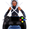 cable guys figurka / stojak na kontroler lub telefon / star wars / the mandalorian / ahsoka tano