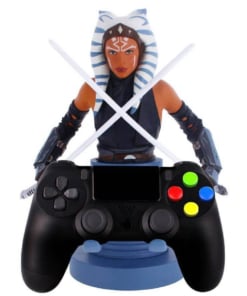 cable guys figurka / stojak na kontroler lub telefon / star wars / the mandalorian / ahsoka tano