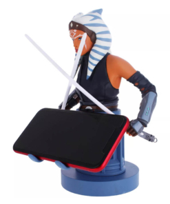 cable guys figurka / stojak na kontroler lub telefon / star wars / the mandalorian / ahsoka tano