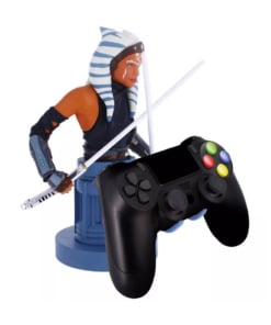 cable guys figurka / stojak na kontroler lub telefon / star wars / the mandalorian / ahsoka tano