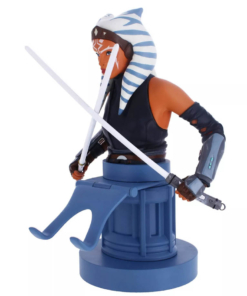 cable guys figurka / stojak na kontroler lub telefon / star wars / the mandalorian / ahsoka tano