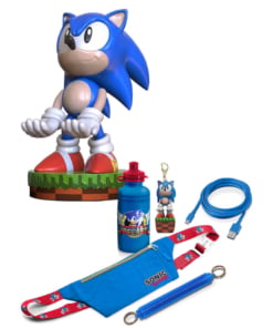 cable guys figurka / stojak na kontroler lub telefon sonic the hedgehog deluxe