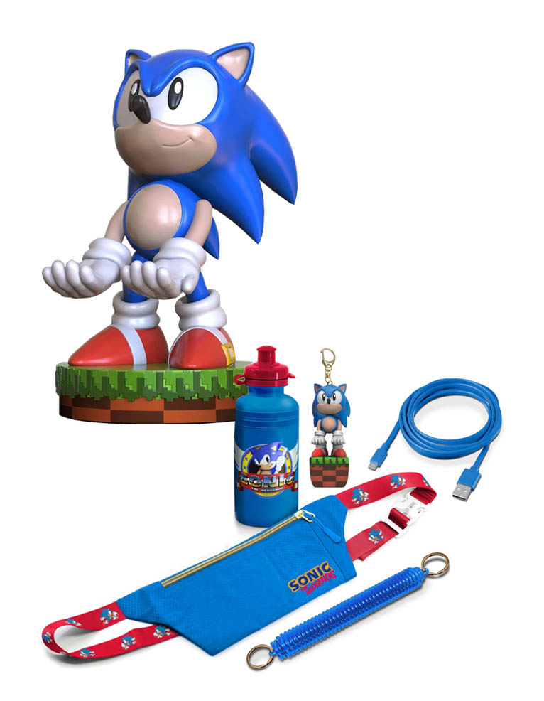 cable guys figurka / stojak na kontroler lub telefon sonic the hedgehog deluxe