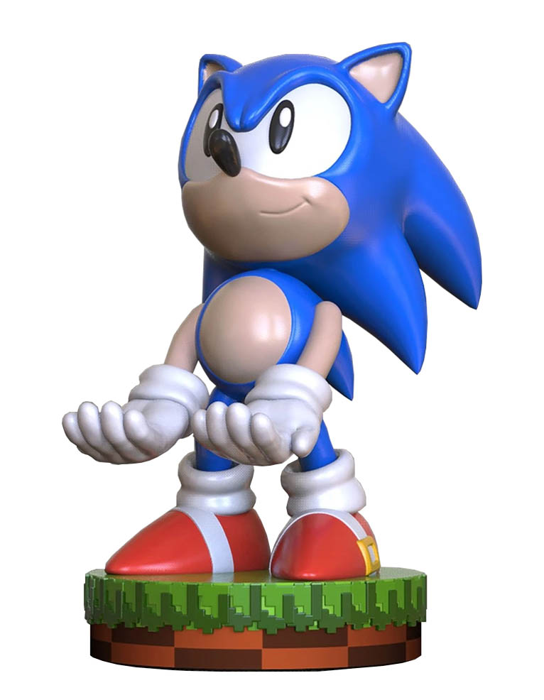 cable guys figurka / stojak na kontroler lub telefon sonic the hedgehog deluxe