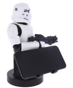 cable guys figurka / stojak na kontroler lub telefon / szturmowiec / stormtrooper / star wars / the mandalorian