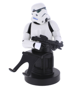 cable guys figurka / stojak na kontroler lub telefon / szturmowiec / stormtrooper / star wars / the mandalorian
