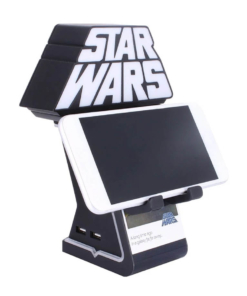 cable guys / Świecący stojak na kontroler lub telefon / star wars logo icon