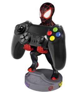 cable guys figurka / stojak na kontroler lub telefon spider man miles morales