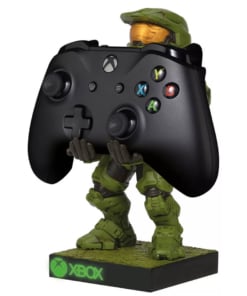 cable guys figurka / stojak na kontroler lub telefon z podświetlaną podstawką / halo / master chief