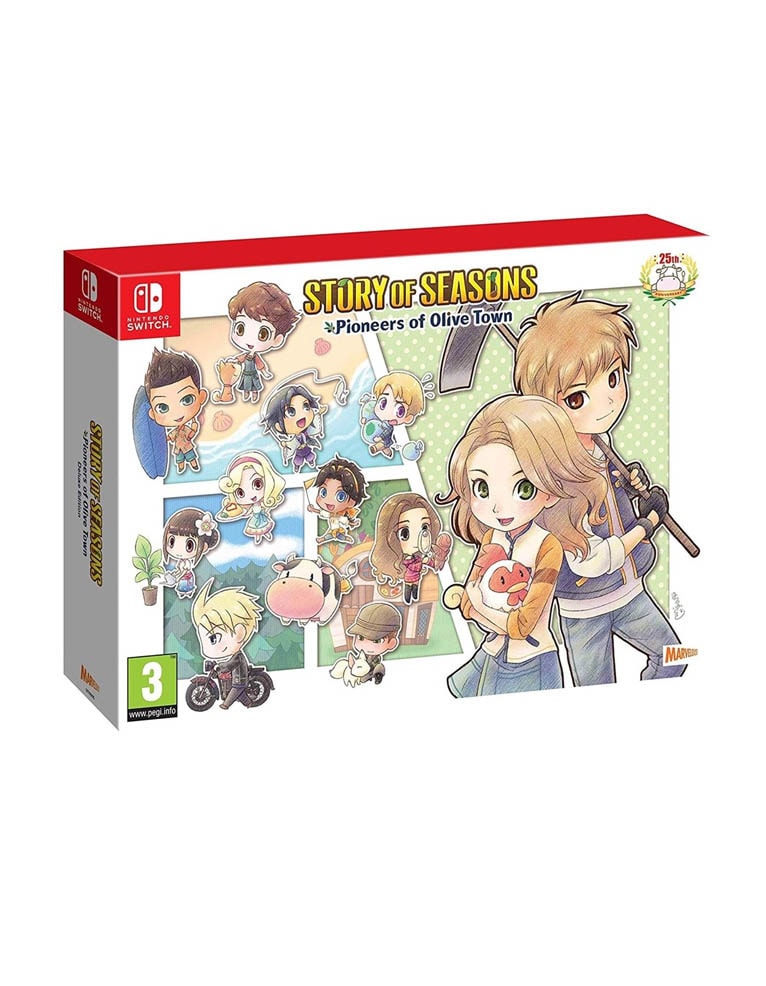 gra nintendo switch story of seasons pioneers of olive town deluxe edition