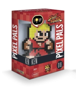 gadżet lampka / figurka pixel pals street fighter ken.
