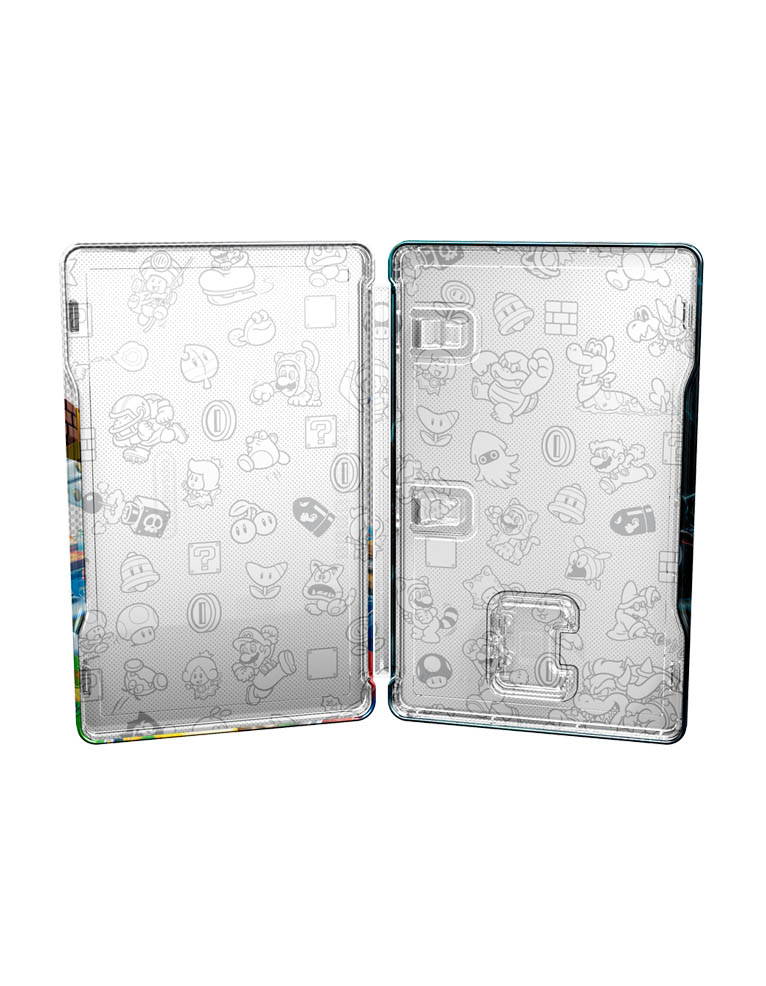 gra nintendo switch super mario 3d world + bowser’s fury + steelbook + naklejki + magnesy!