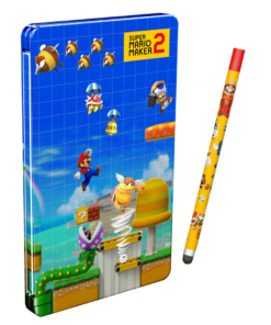 gra nintendo switch super mario maker 2 limited edition + steelbook + stylus.