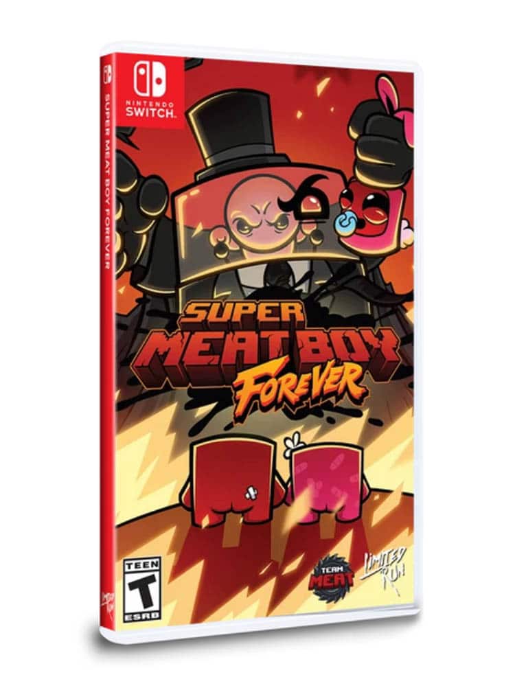 gra nintendo switch super meat boy forever / limited run! / import usa