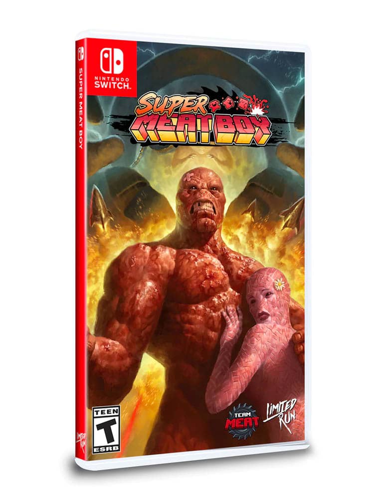 gra nintendo switch super meat boy / limited run! / import usa