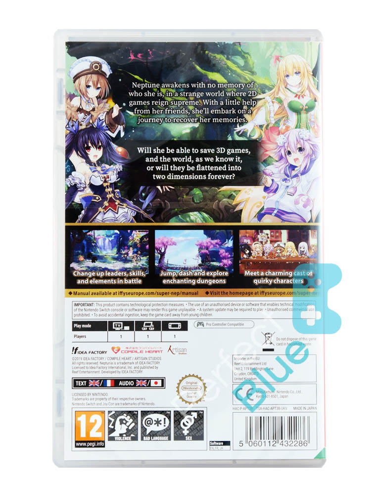 gra nintendo switch super neptunia rpg.