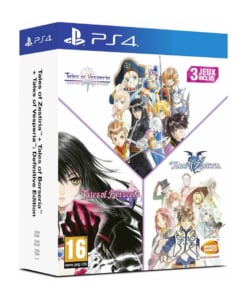 gra ps4 / ps5 / tales of zestiria + tales of berseria + tales of vesperia: definitive edition / fr