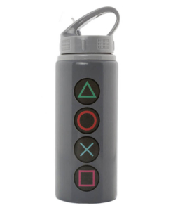 gadżet termos z logo playstation.
