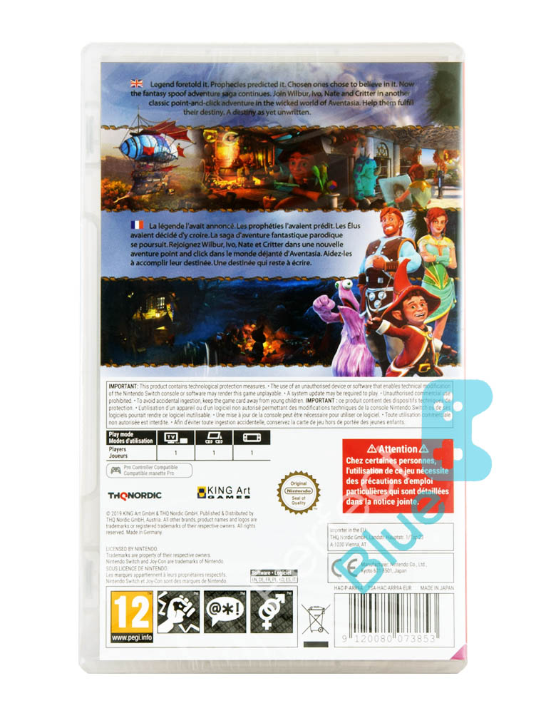 gra nintendo switch the book of unwritten tales 2 pl.