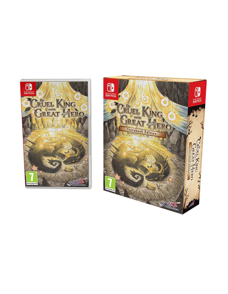 gra nintendo switch the cruel king and the great hero / storybook edition