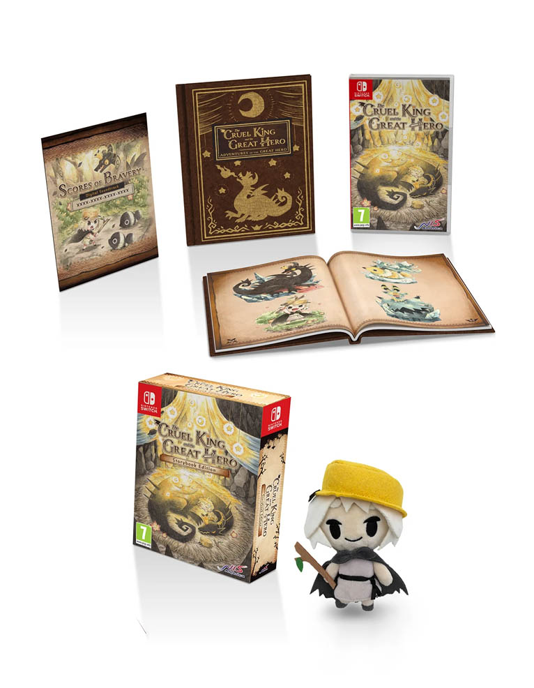gra nintendo switch the cruel king and the great hero / storybook edition