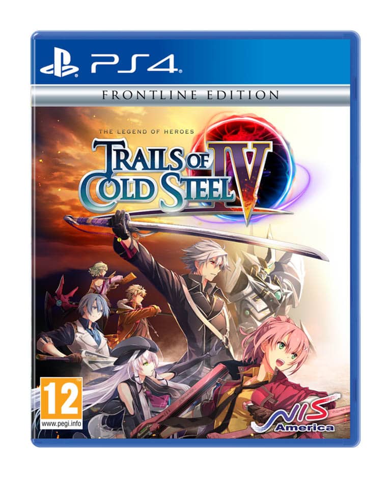gra ps4 the legend of heroes: trails of cold steel iv frontline edition