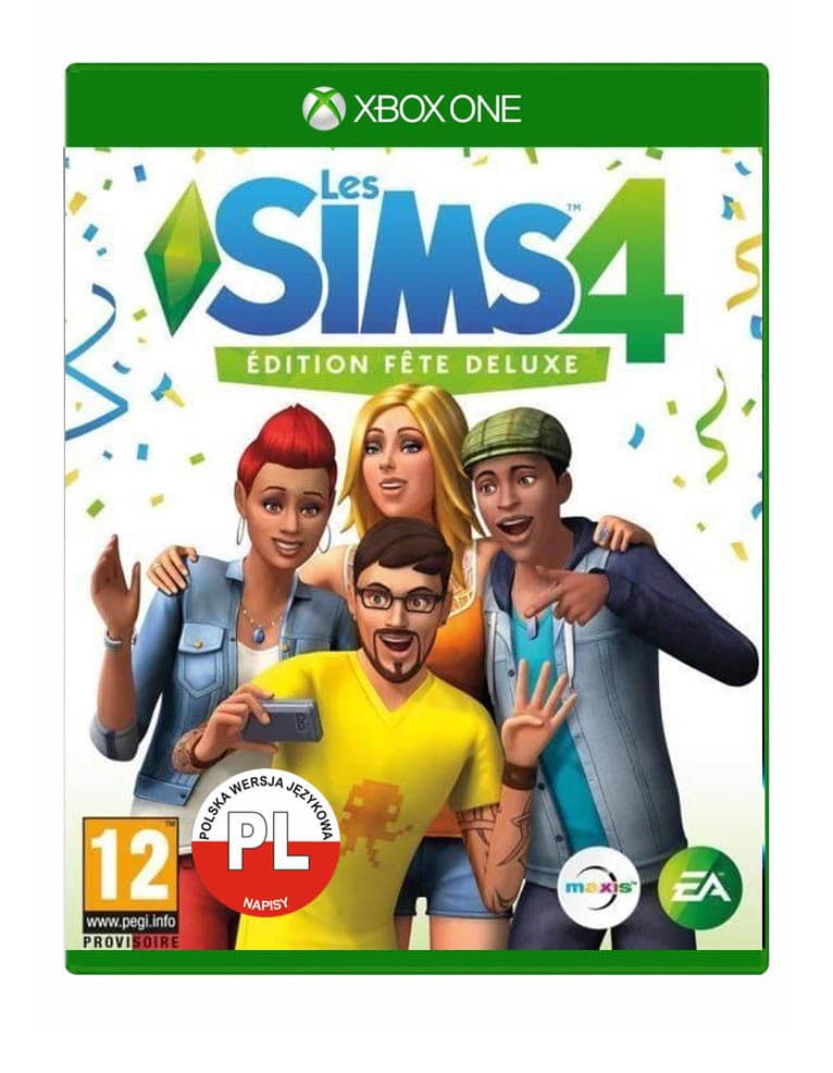 gra xbox one the sims 4 deluxe party edition pl