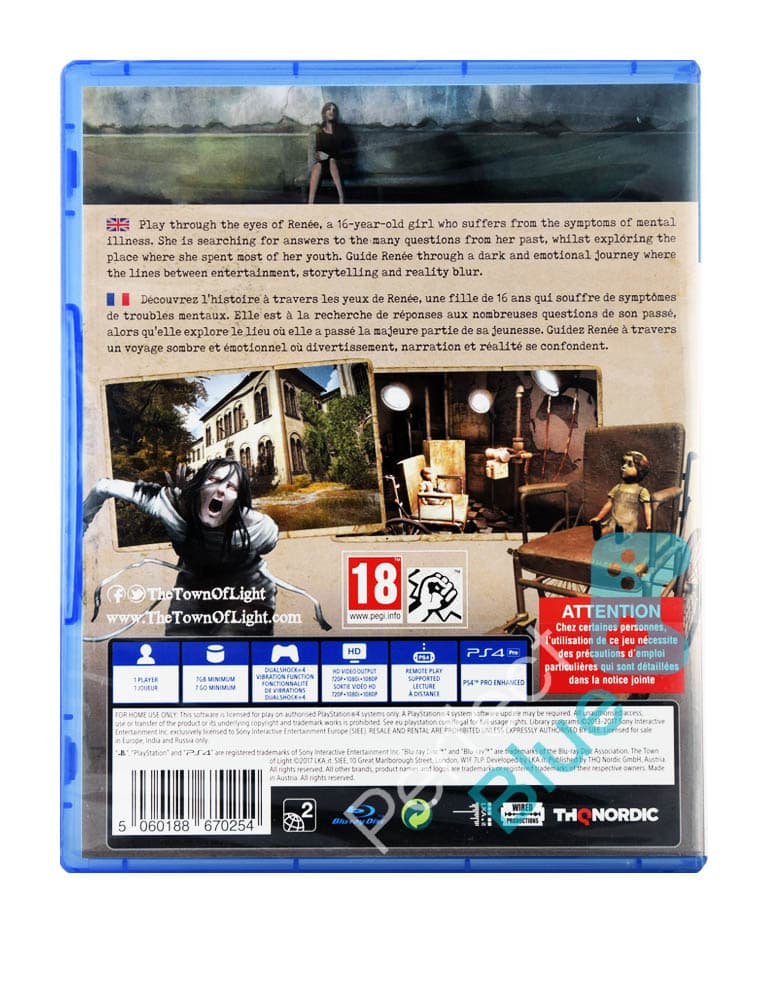 gra ps4 the town of light.