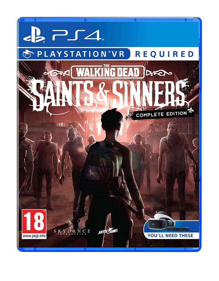 gra ps4 vr the walking dead saints and sinners / edycja kompletna