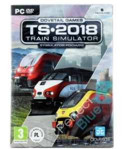 gra pc symulator pociągu / train simulator ts 2018.