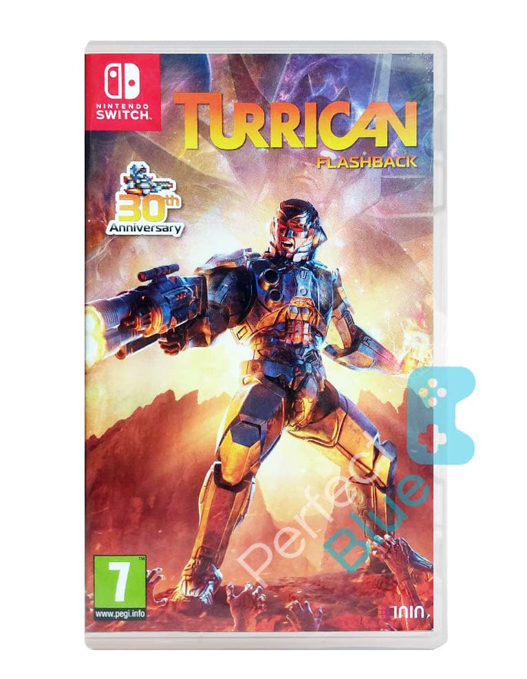 gra nintendo switch turrican flashback