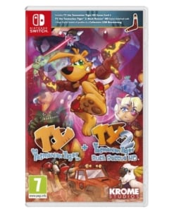 gra nintendo switch ty the tasmanian tiger hd + ty the tasmanian tiger 2: bush rescue hd