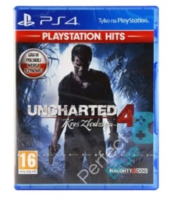 gra ps4 / ps5 / uncharted 4 kres złodzieja