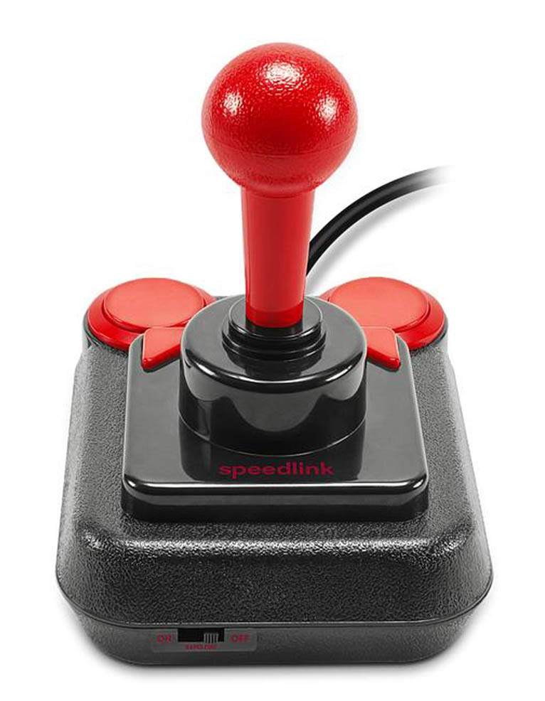 joystick c64 mini, maxi + pc / speedlink competition pro extra usb